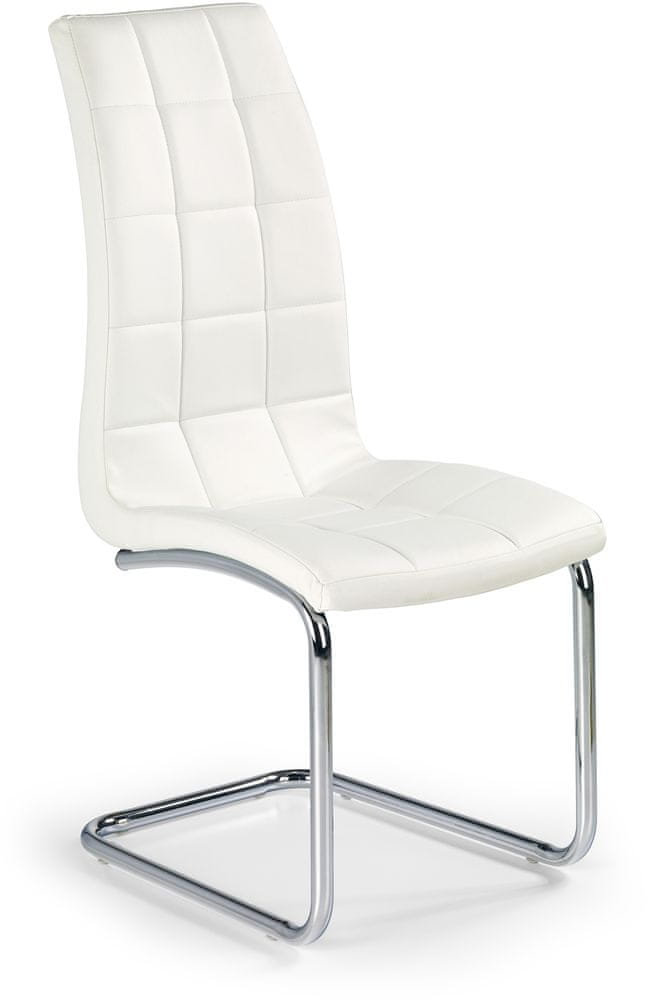 Halmar Kovová stoličky K147, biela